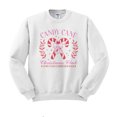 thumbnail image 1 of Candy Cane Christmas Club Sweatshirt Unisex Large White, 1 of 5