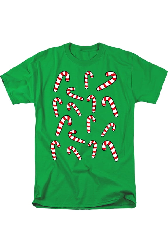 Candy Cane Christmas Crew Unisex Adult T Shirt