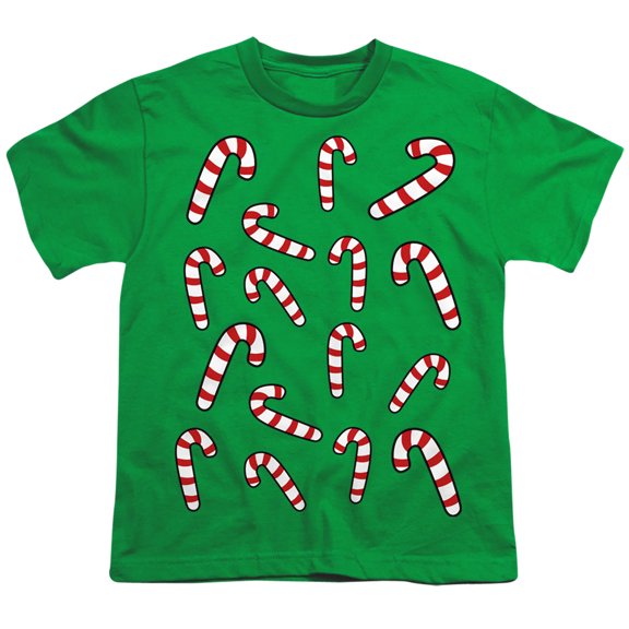 Candy Cane Christmas Crew Unisex Youth T Shirt