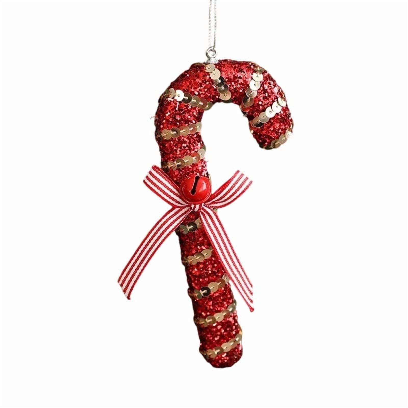 10 Inch Christmas Ceramic Decorative Plate – Candy Cane & Holly Red Stained Glass Design, With Stand & Hanger For Wall