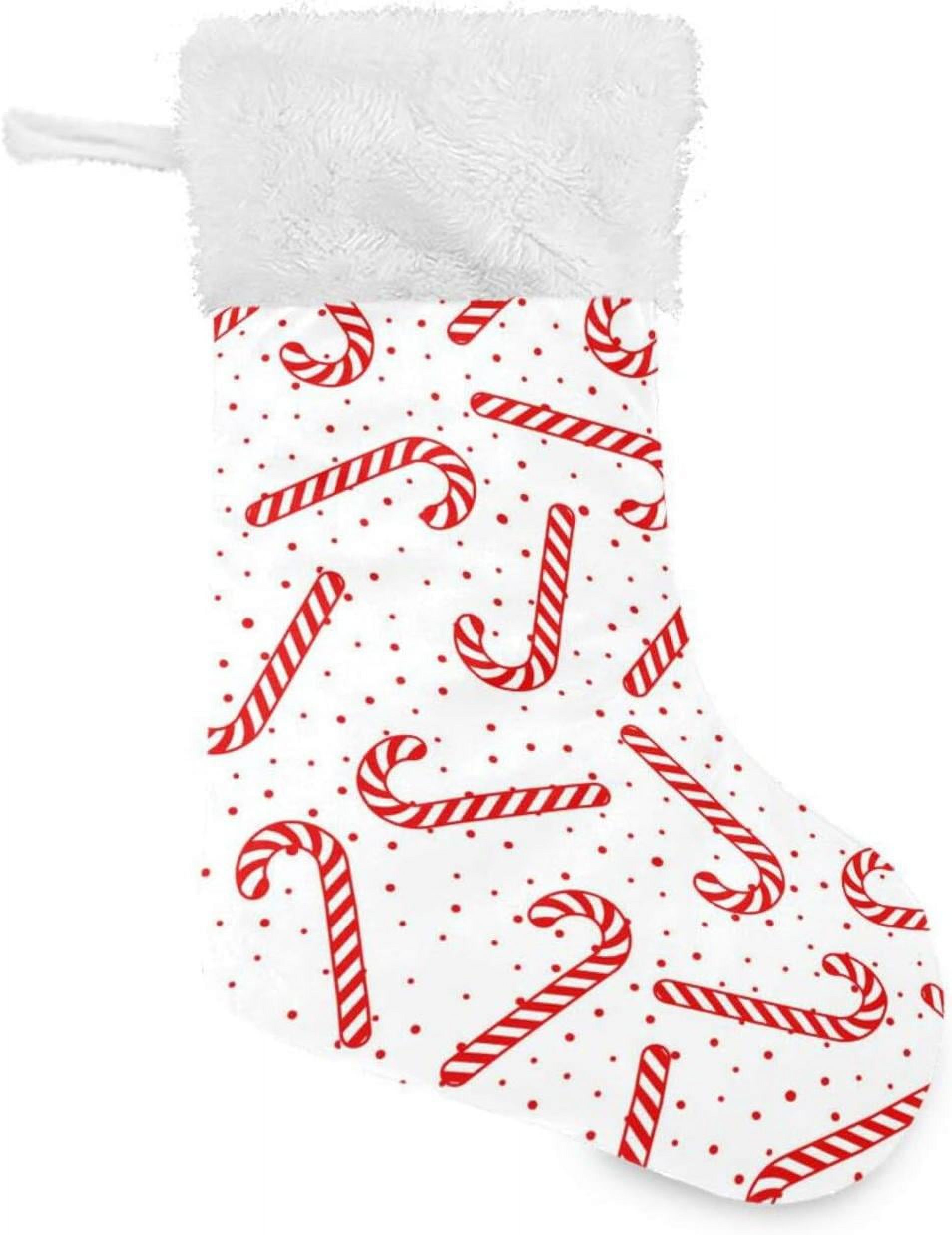 Candy Cane Christmas Stockings Christmas Presonalized Large Stocking