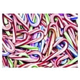 thumbnail image 1 of Candy Cane Collage 1000 Piece Jigsaw Puzzle, 1 of 7