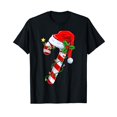 Candy Cane Crew Christmas Lights Family Matching Xmas Girls TShirt