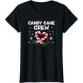 thumbnail image 1 of Candy Cane Crew Christmas Sweets Family Matching Costume T-Shirt, 1 of 3