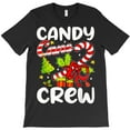 thumbnail image 1 of Candy Cane Crew Funny Christmas Candy Lover Kids Boys Girls X-Mas Graphic - Top Pick, H2890 T-Shirt, for Men and Women, Up to Size 5XL, 1 of 2