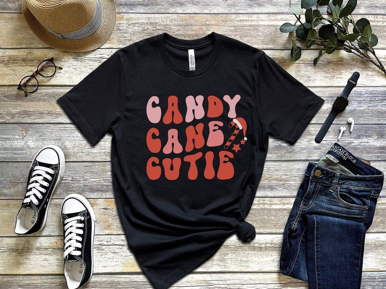 Candy Cane Cutie Christmas Shirt, Christmas TShirt, Cute Christmas