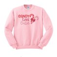 thumbnail image 1 of Candy Cane Cutie Sweatshirt Unisex 3X-Large Pink, 1 of 5