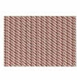 thumbnail image 1 of Candy Cane Cutting Board, Christmas Candies Pattern Diagonal Stripes Traditional Winter Sweets, Decorative Tempered Glass Cutting and Serving Board, Small Size, Red Cream, by Ambesonne, 1 of 1