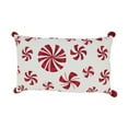 thumbnail image 1 of Candy Cane Dreams Peppermints Throw Pillow Cover, 1 of 1