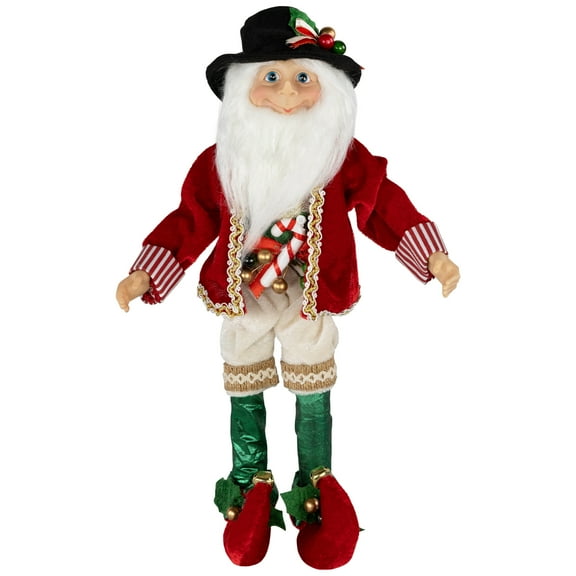 Northlight Candy Cane Elf Christmas Figure - 14"