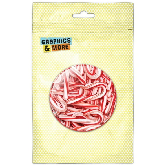 Candy Cane Fabulous Christmas Refrigerator Button Magnet