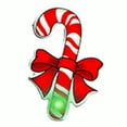 thumbnail image 1 of Candy Cane Flashing Body Light Lapel Pins, 1 of 1