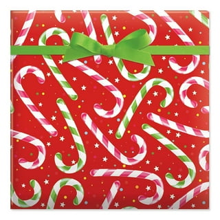 Holiday Time Solid Black Kraft Wrapping Paper, Christmas Natural