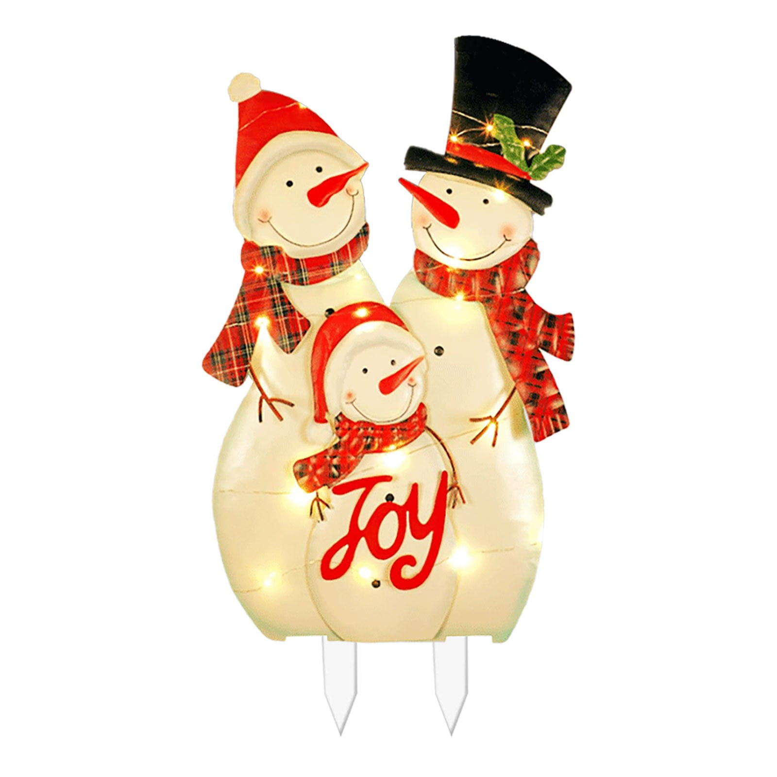 Garden Outdoor Christmas Decoration Cute Christmas Snowman Christmas