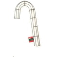 thumbnail image 1 of Candy Cane Metal Wreath Frame Christmas House, 1 of 4