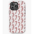 thumbnail image 1 of Candy Cane Pattern Christmas Xmas Phone Case for iPhone 16 15 14 13 12 11 Pro Max, 1 of 2