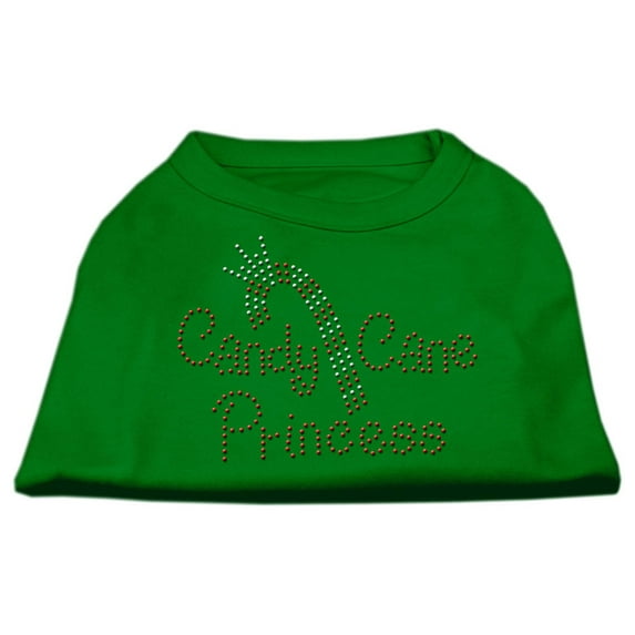 Candy Cane Princess Shirt Emerald Green XXL (18)