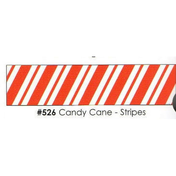 Candy Cane - Stripes 3 Strips Edible Frosting Photo Cake Border Decoration