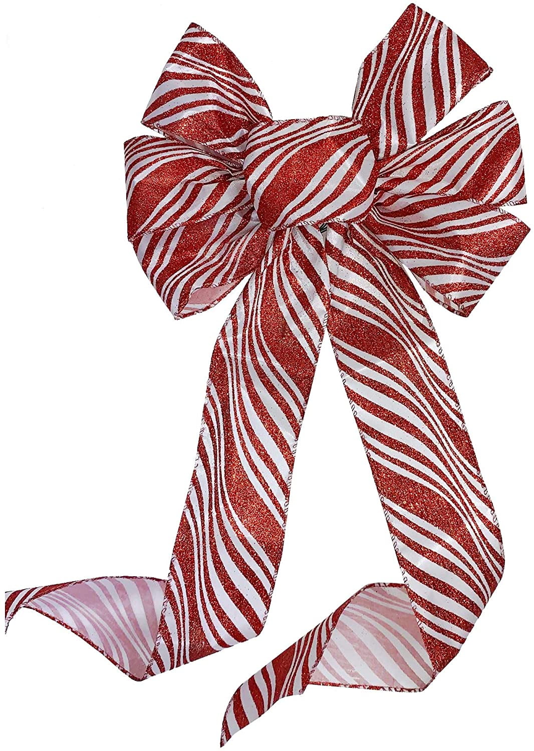 EcoEarth 18 Inch Big Red Birthday Bow, Giant Car Bow / Gift Bow (US Company)