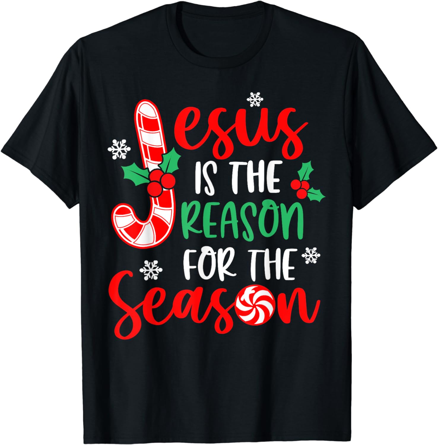 Candy Cane T Shirt Walmart