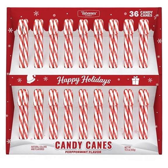 Candy Canes 36Ct Peppermint Flavor