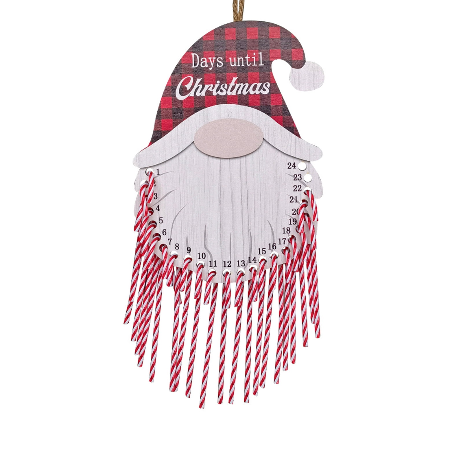 Candy Canes Christmas Countdown Wooden Advent Calendar 24 Days Until candy-canes-christmas-countdown-wooden-advent-calendar-24-days-until