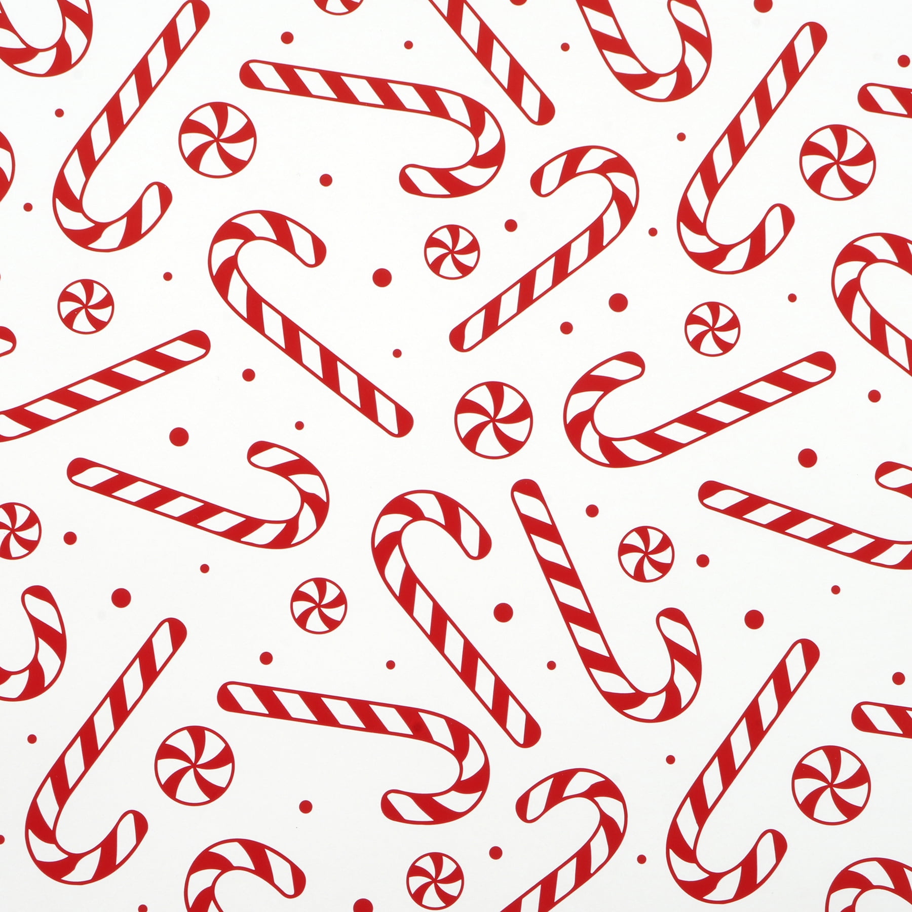 Candy Canes Gift Wrap by Celebrate It - Christmas Gift Wrap