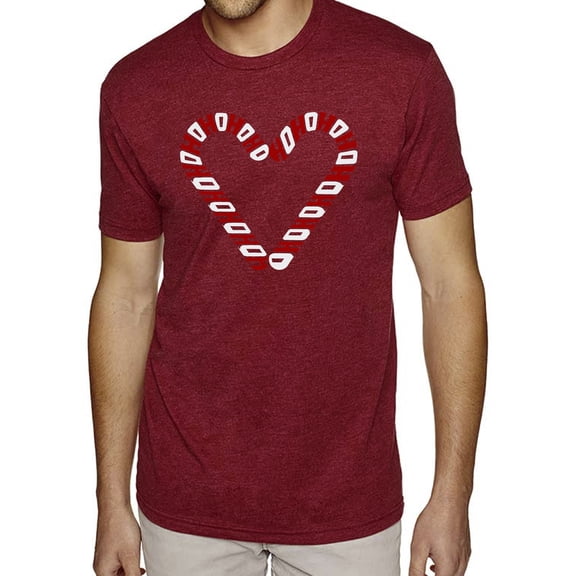 Candy Canes - Men's Premium Blend Word Art T-Shirt