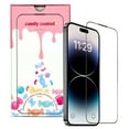 thumbnail image 1 of Candy Coated Covers Tempered Glass Screen Protector + Alignment FRAME Compatible with Apple iPhone 16 Pro Max, 1 of 5