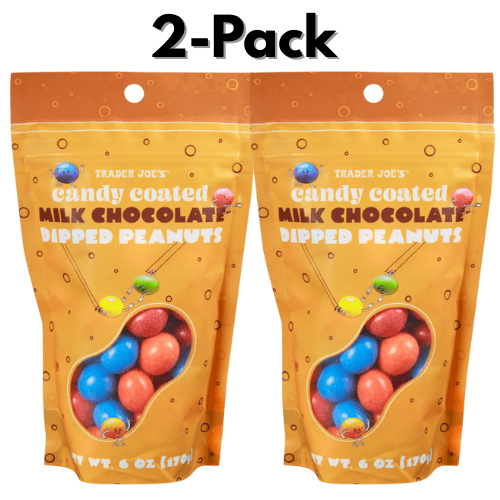 Candy Coated Milk Chocolate Dipped Peanuts 2-Pack 6 oz