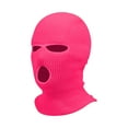 thumbnail image 1 of Candy Color Balaclava, Wool Knitted Ski Mask with Hood for Winter, Windproof Face Cover for Cycling, Skiing, and Outdoor Sports, 1 of 2