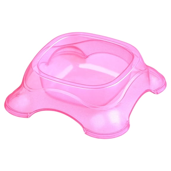 Candy Color Food Bowl for Cats and Dogs with Non- Base and Wide Rim Design Easy to Clean Lightweight Space-Saving Profile Suitable for Meal and Water at Home or Travel