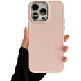 thumbnail image 1 of Candy Color Plating Camera Lens Protector Soft  for iPhone Case (Pink,iPhone 12 Pro Max), 1 of 7