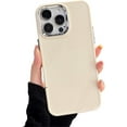 thumbnail image 1 of Candy Color Plating Camera Lens Protector Soft  for iPhone Case (White,iPhone 15), 1 of 6