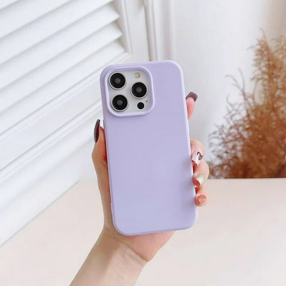 Candy Color Silicone Phone Case For IPhone 11 12mini 13 14 Pro Max Soft Matte Shockproof Cover For IPhone 13pro 14PRO 13mini
