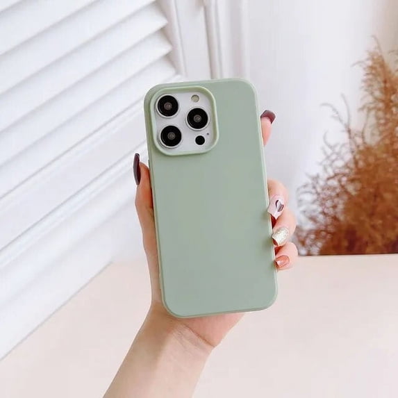 Candy Color Silicone Phone Case For IPhone 11 12mini 13 14 Pro Max Soft Matte Shockproof Cover For IPhone 13pro 14PRO 13mini