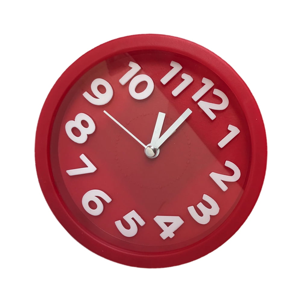 Candy Colored Alarm Clock Toddler Wall Digital Clocks Kids Room Decor