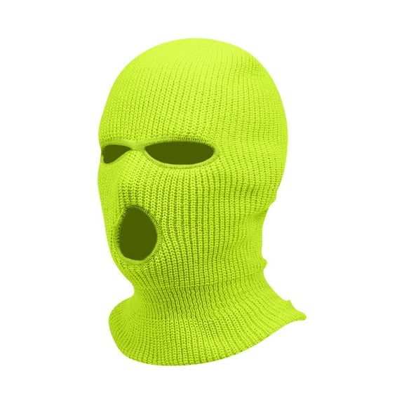 Candy Colored Balaclava Hat – 3-Hole Windproof Mask for Outdoor Cycling, Skiing, Running & Cold Weather Sports
