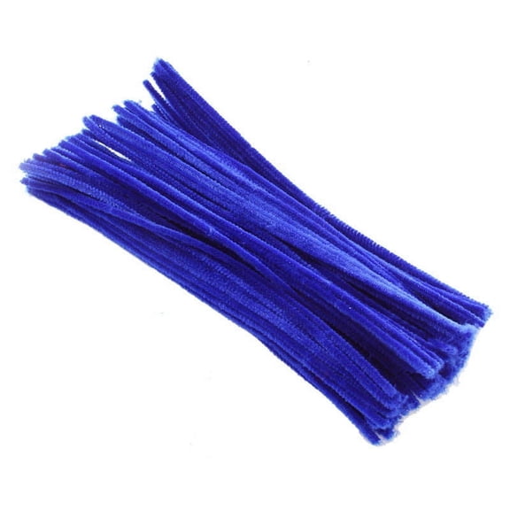 Candy Colored Pipe Cleaners 100ct - Bendable Craft Stems for DIY Bouquet Simulation Materials - 12 Inches Long, Assorted Colors, Creative Art Supplies for Crafting