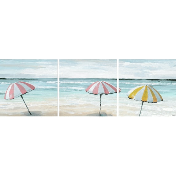 Candy-Colored Tents Triptych