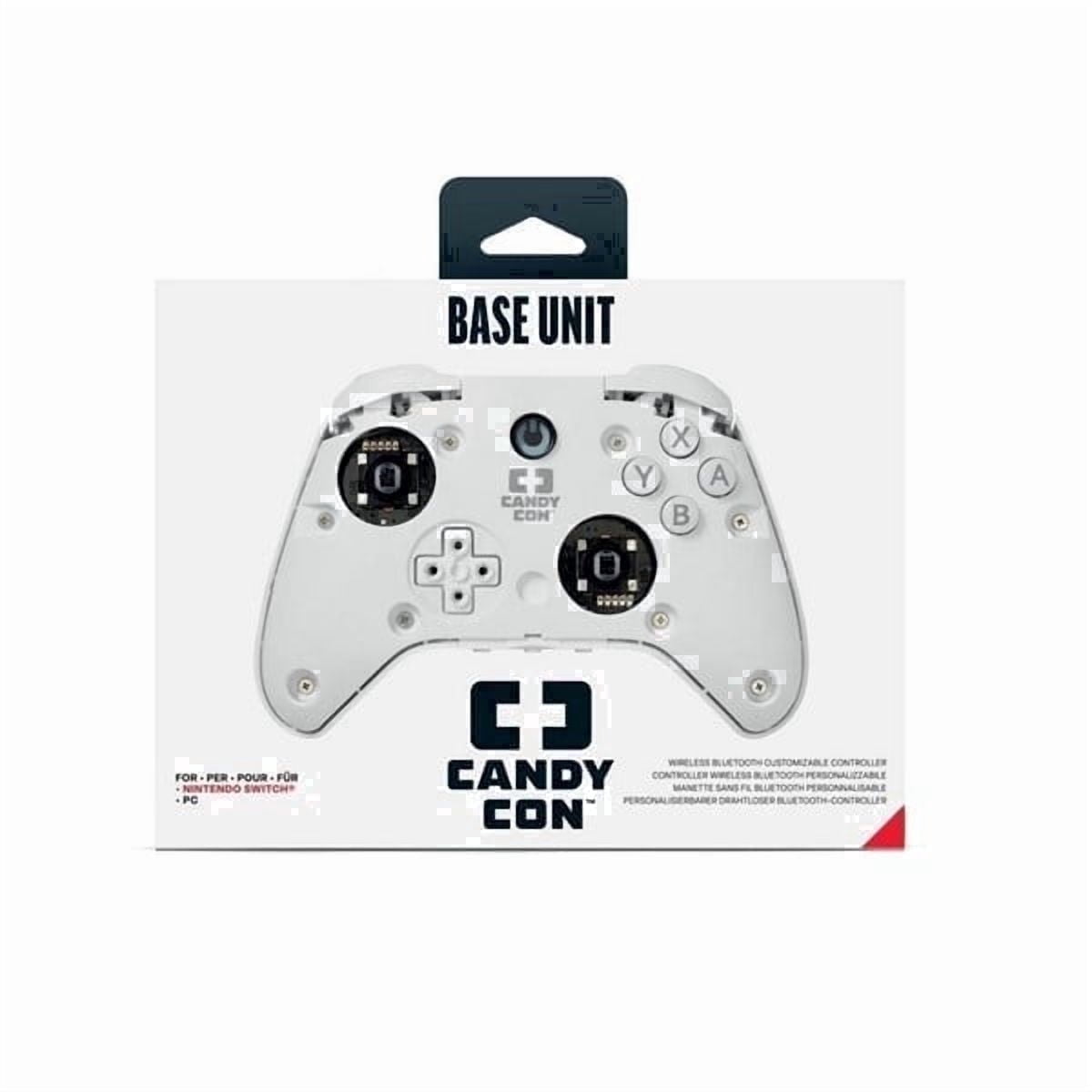 Candy Con Wireless Gaming Controller for Nintendo Switch & PC, White