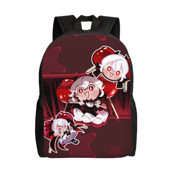 Candy Cookie Run Shadow Milk Backpack Laptop Bags Lightweight Backpacks Bookbag Daypack Outdoor Travel