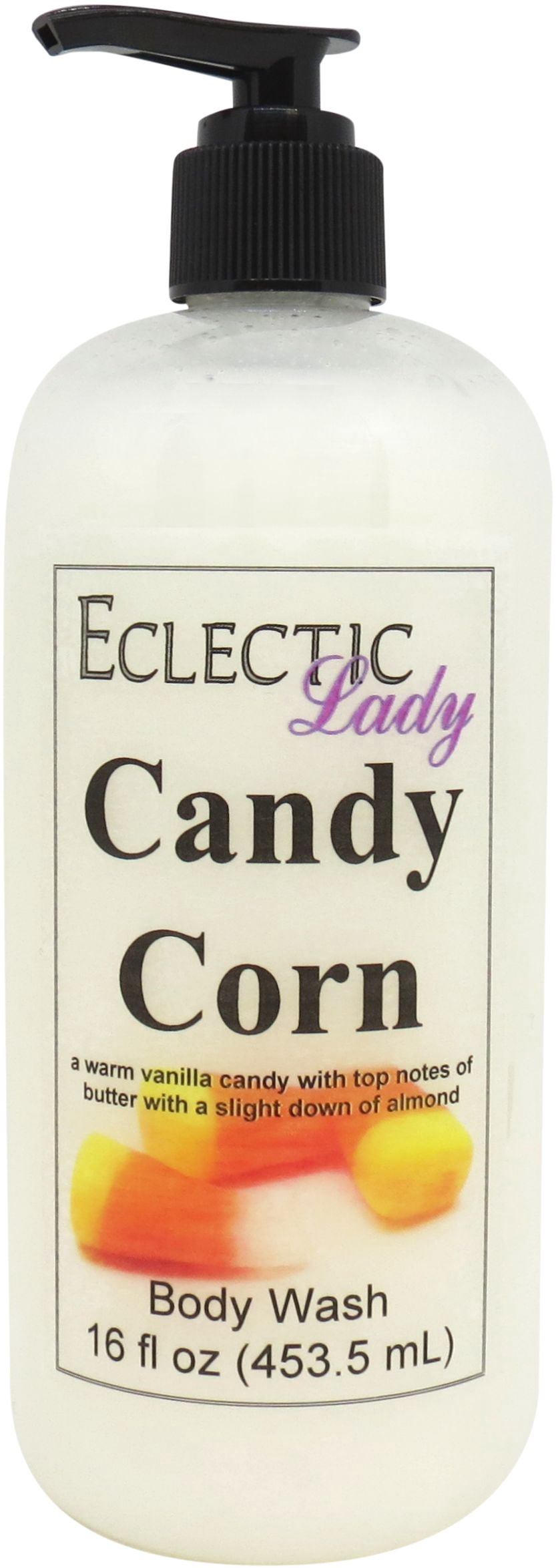 Candy Corn Body Shape Candy Corn Body Wash by Eclectic Lady, Liquid Shower Gel for Women and ...