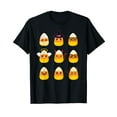 thumbnail image 1 of Candy Corn Costume Characters - Cute Halloween Kids T-Shirt, 1 of 5