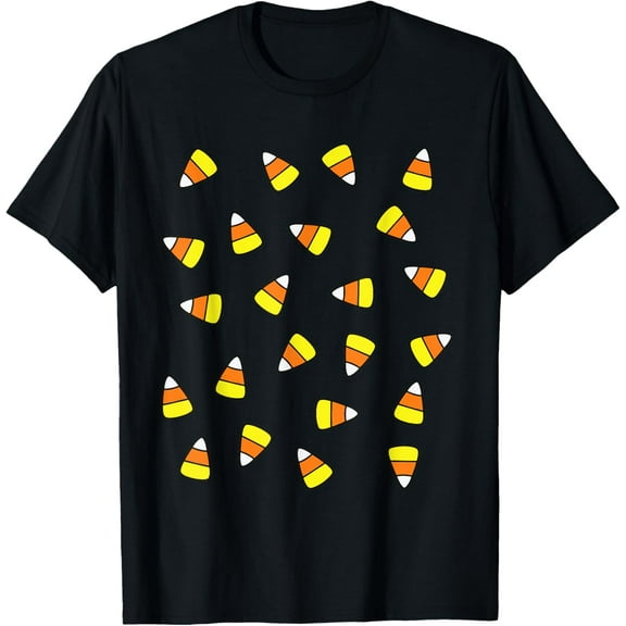 Candy Corn Costume T-ShirtPure cotton short-sleeved shirts for both men and women