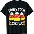 thumbnail image 1 of Candy Corn Crew Halloween Costume Men Women Friends T-Shirt, 1 of 4