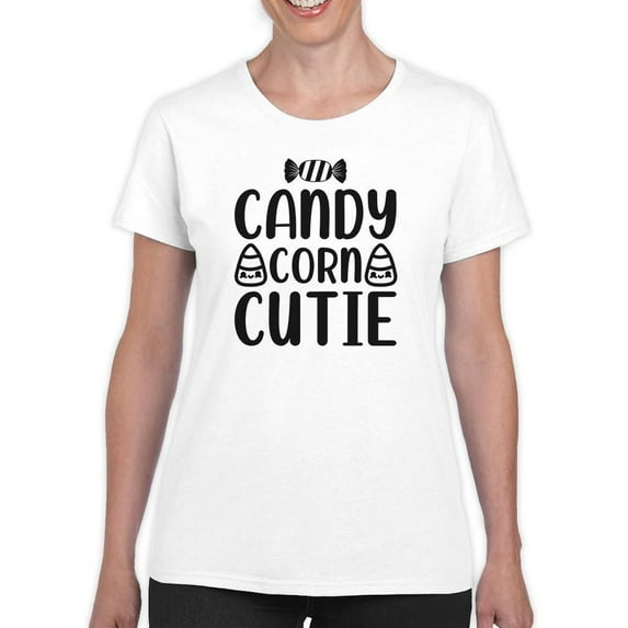 Candy Corn Cutie T-Shirt Women -Image by Shutterstock, Female 4X-Large