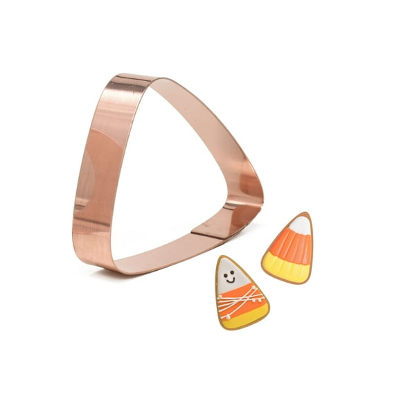 Candy Corn Halloween Cookie Cutter, 4 x 2.75 inches