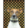 thumbnail image 1 of Candy Corn Halloween Jack Russell Terrier Flag Canvas House Size, 1 of 1