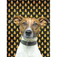 thumbnail image 1 of Candy Corn Halloween Jack Russell Terrier Flag Garden Size, 1 of 1